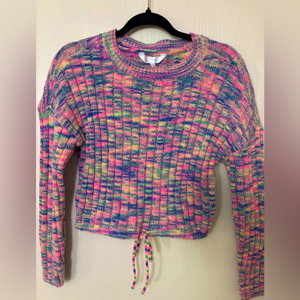 No Boundaries Multicolor Knit Sweater